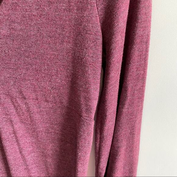 Chaser Triblend Blouson Sleeve Hi Lo Midi Dress - Picture 6 of 6